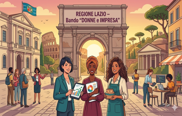 Regione Lazio - Bando Donne Impresa